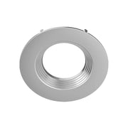 6" Round Trim Baffle Brushed Nickel Finish - Bees Lighting