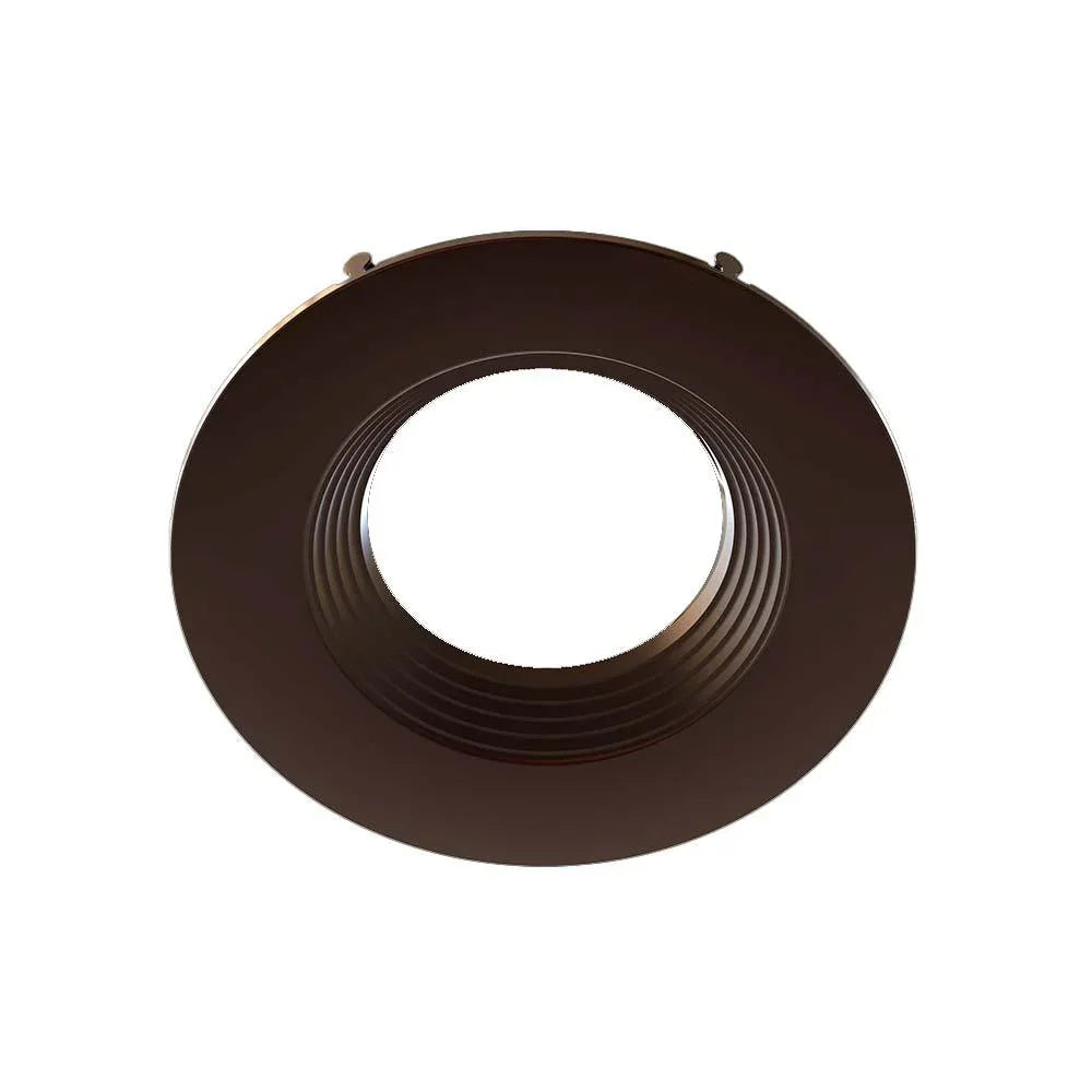 6" Round Trim Baffle Bronze Finish - Bees Lighting