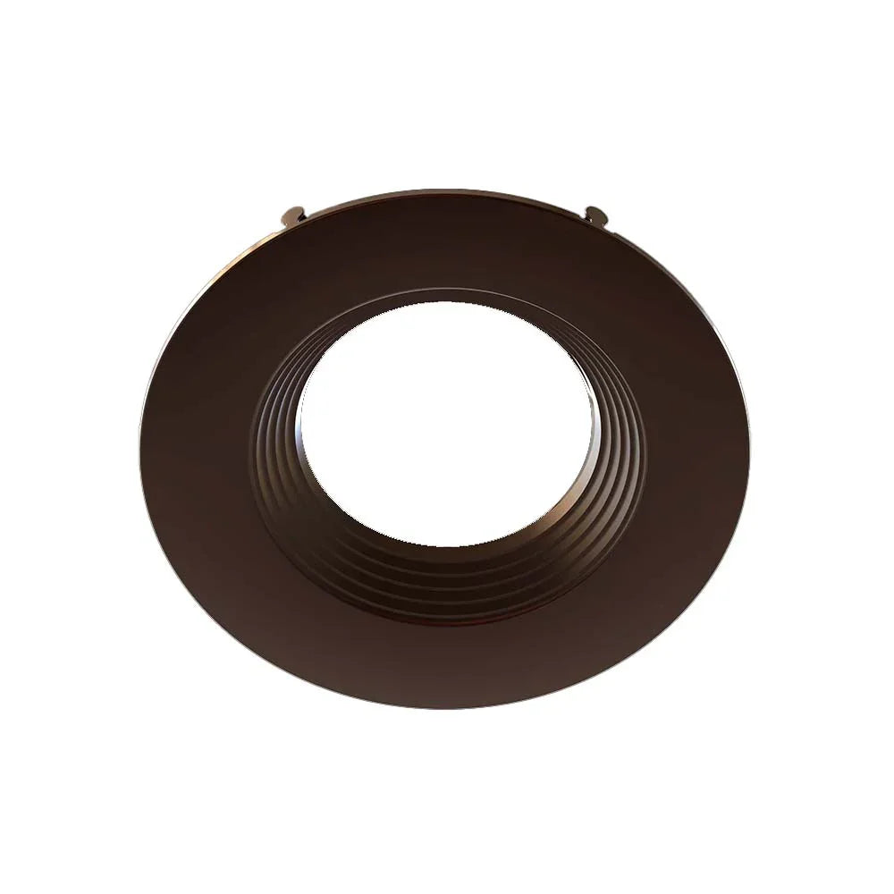 6" Round Trim Baffle Bronze Finish - Bees Lighting