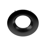 6" Round Trim Baffle Black Finish - Bees Lighting