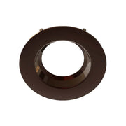 6" Round Trim Smooth Bronze Finish - Bees Lighting