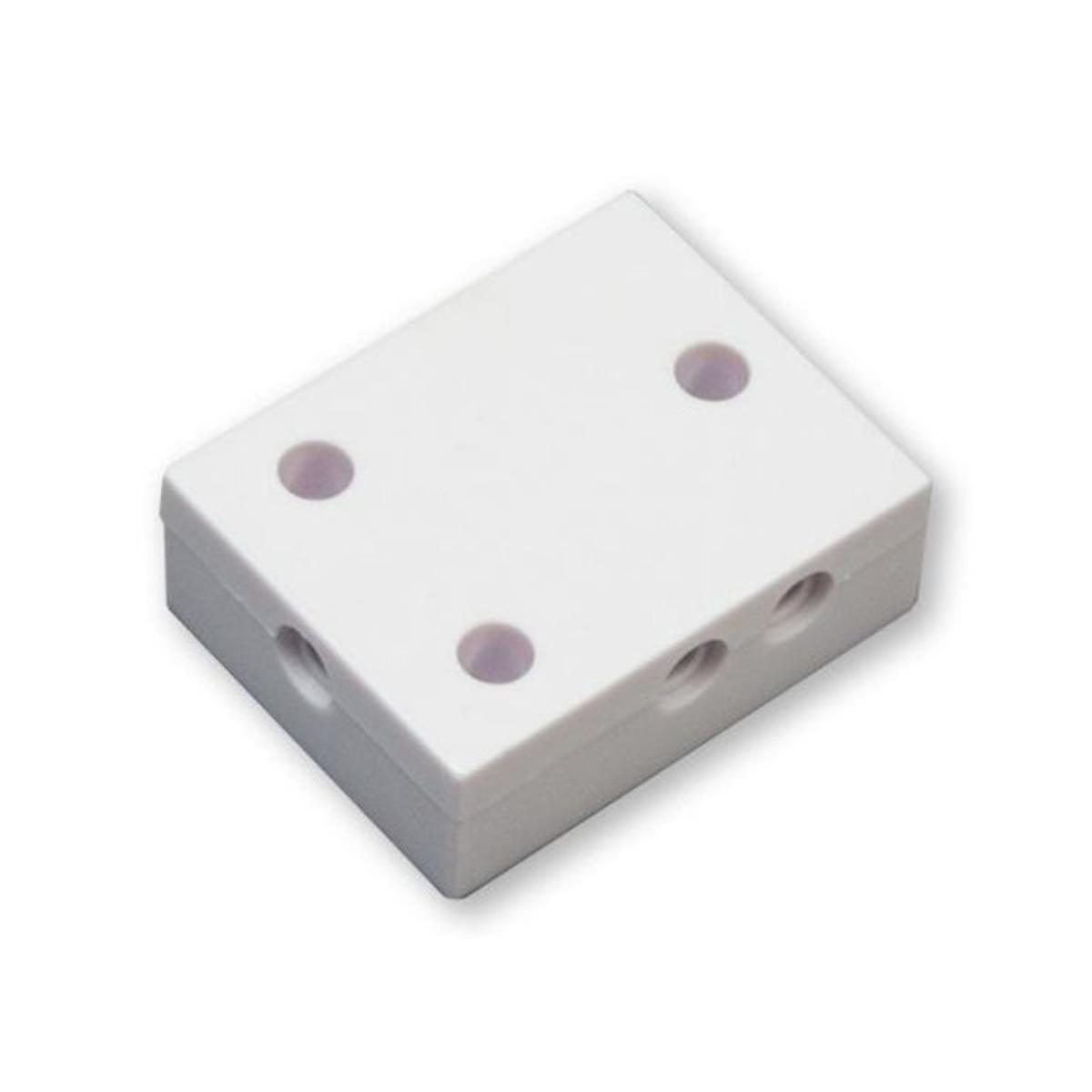 4in. Port Splitter For SlimEdge LightBars, White - Bees Lighting