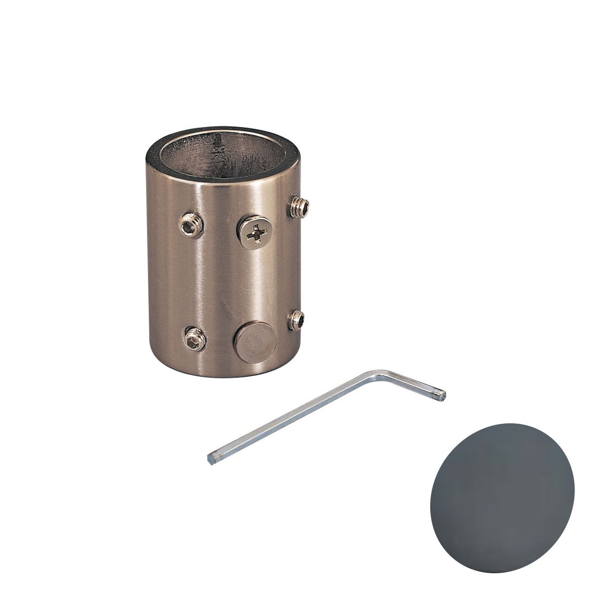 Minka Aire Downrod Coupler Black Coal Finish - Bees Lighting
