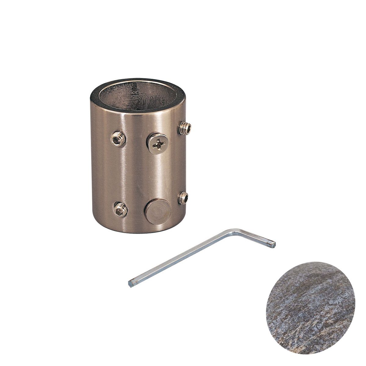 Minka Aire Downrod Coupler Driftwood Finish - Bees Lighting