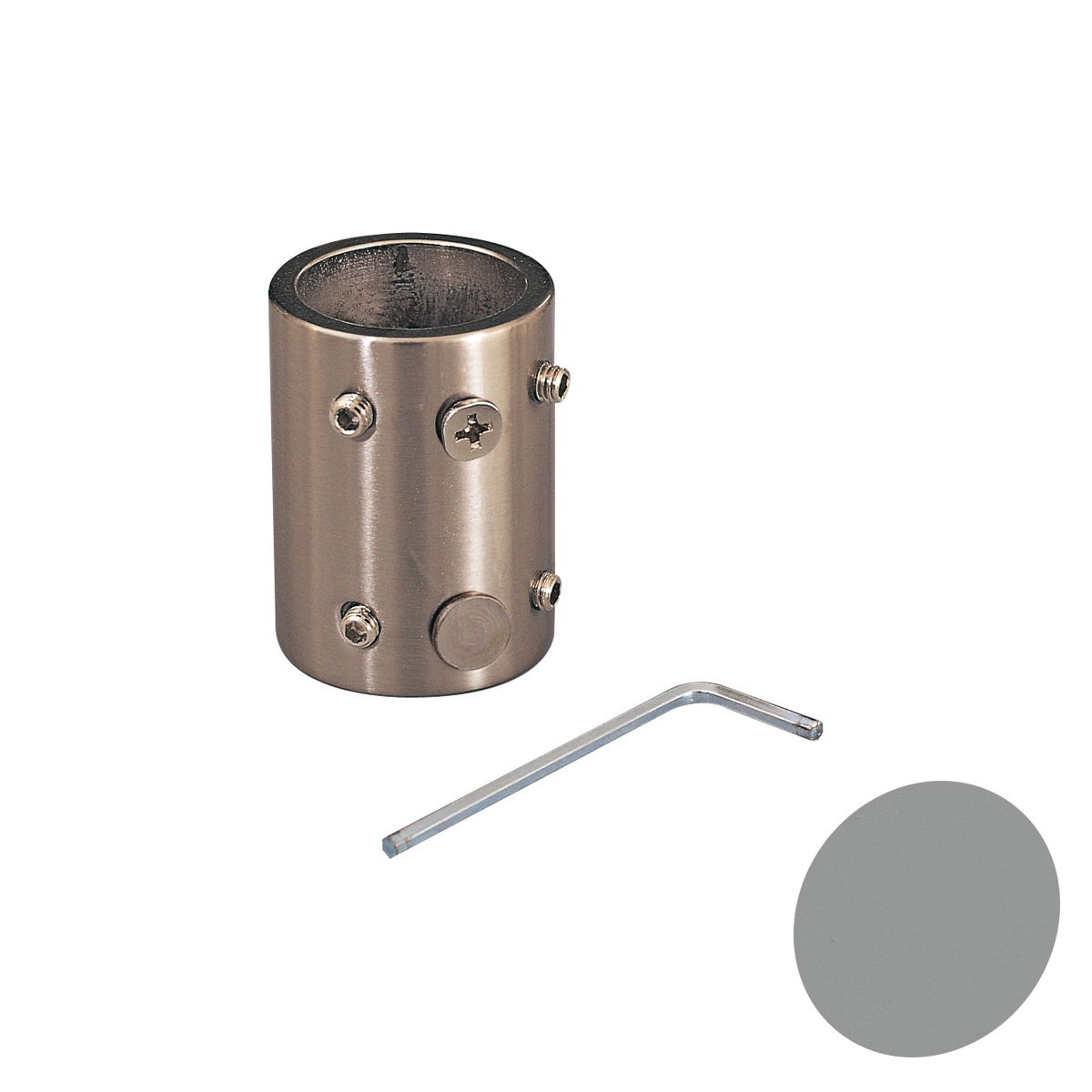 DR500 Downrod Coupler Grey Finish