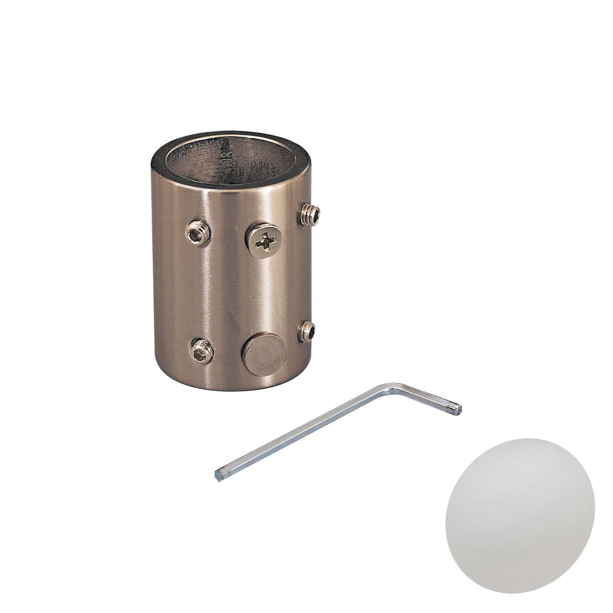 Minka Aire Downrod Coupler Flat White Finish - Bees Lighting