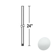 Minka Aire 24" Downrod White Finish - Bees Lighting