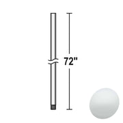 Minka Aire 72" Downrod White Finish - Bees Lighting