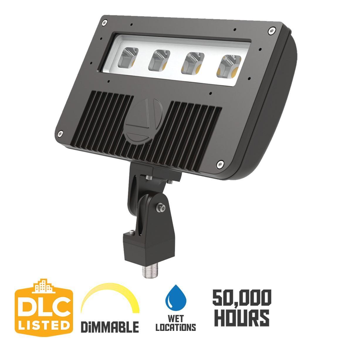 10,500 Lumens LED Flood Lights 75 Watts 5000K 120-277V