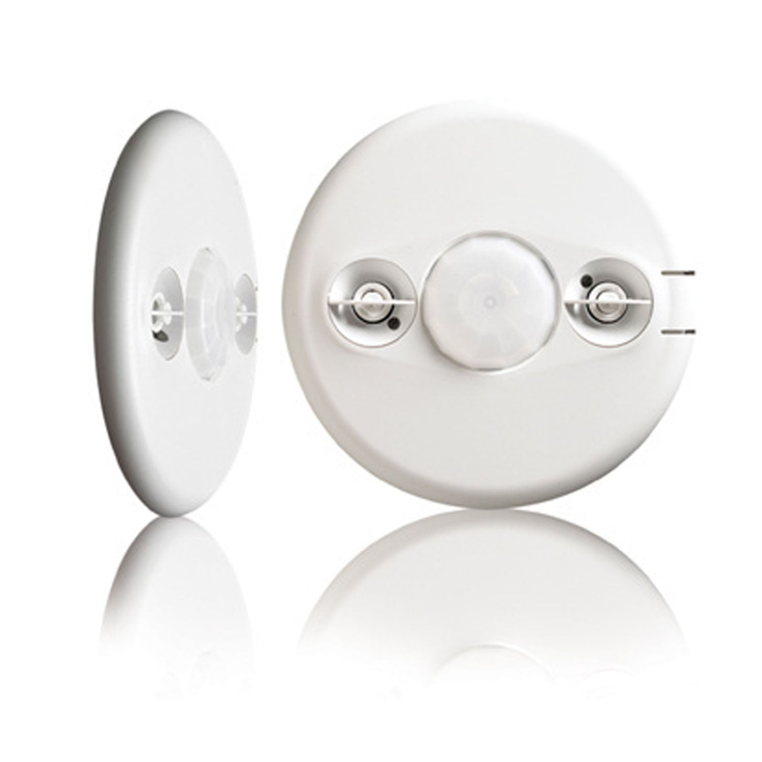 Dual Technology 360° Occupancy Ceiling Sensor with Isolated Relay, 24VDC, White - Bees Lighting