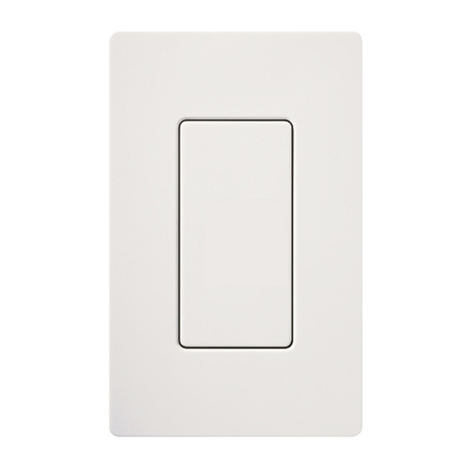 Diva Blank Decorator Outlet Insert, White - Bees Lighting