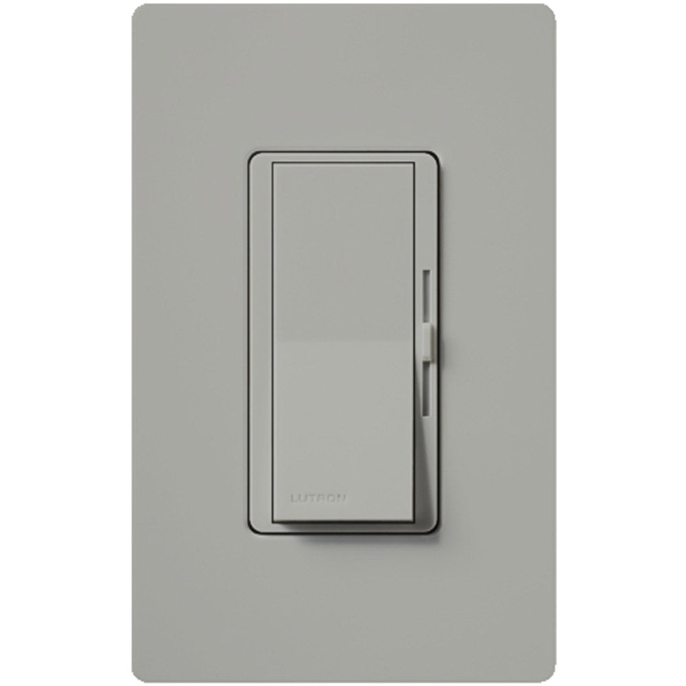 Diva LED+ Dimmer Switch, 250-Watt, Single Pole or 3-Way, Gray - Bees Lighting