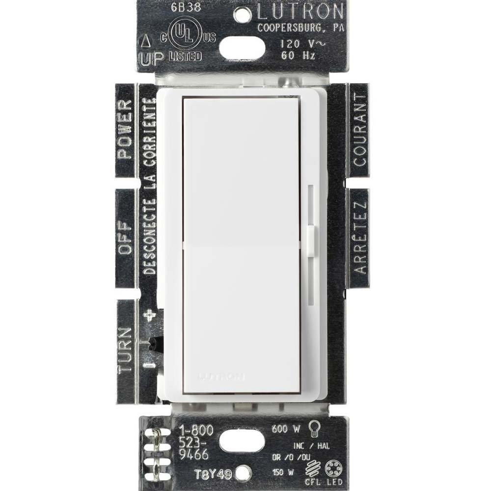 Lutron DVFSQ-F Diva 3-Speed Fan Control, Single-Pole/3-Way - Bees Lighting