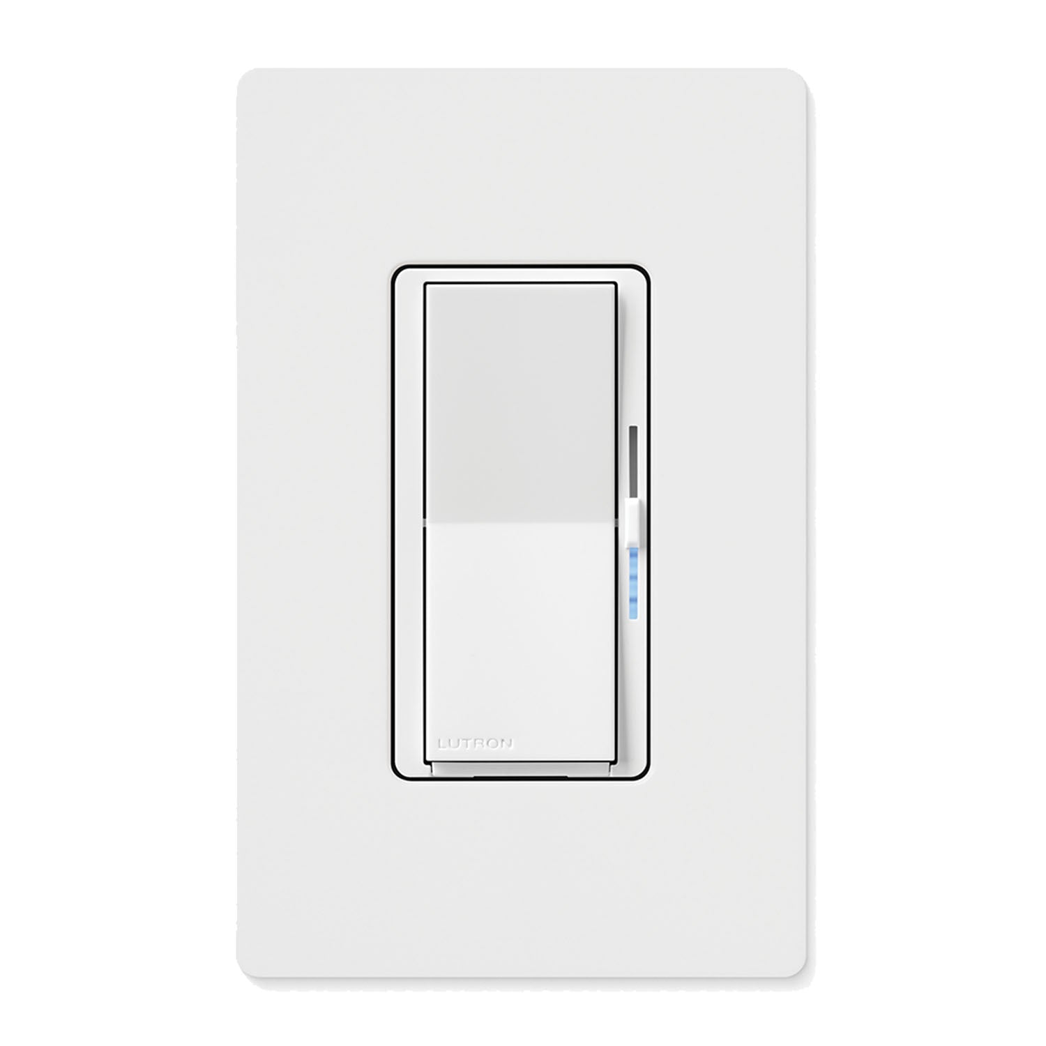 Caseta Diva Smart Dimmer Switch ELV+, 250 Watts, Neutral Required, White - Bees Lighting
