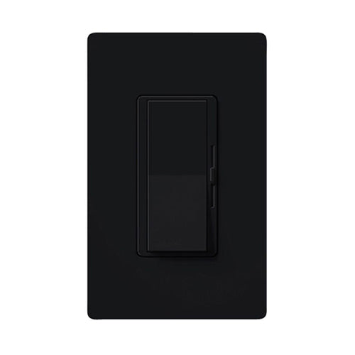 Diva 0-10V LED/Fluorescent Dimmer Switch, 120V-277V, 8 Amp, Single-Pole/3-Way, Black - Bees Lighting