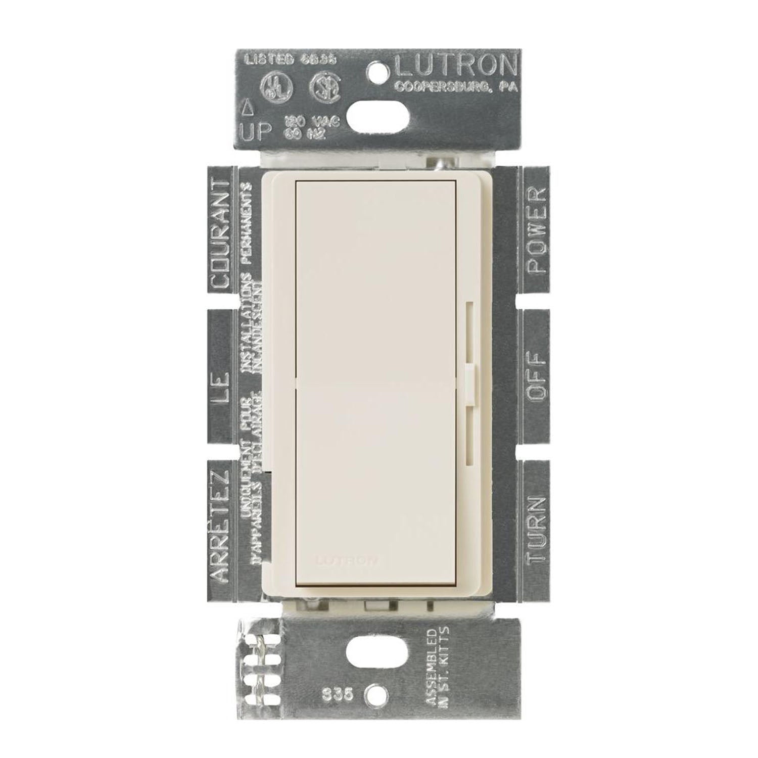 Lutron DVSTV Diva 0-10V LED/Fluorescent Dimmer Switch - Bees Lighting