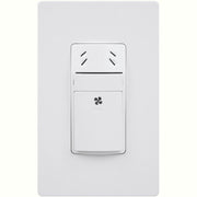 Humidity Sensor Wall Switch, Neutral Wire Required, Single Pole, White - Bees Lighting