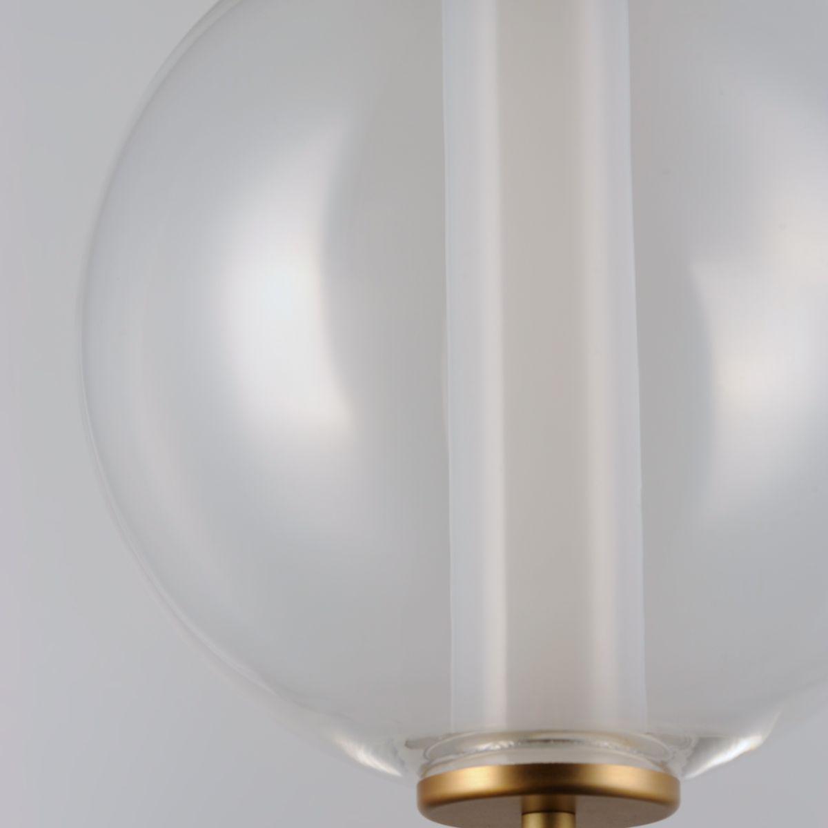 Axle 8 in. LED Pendant Light Gold Finish - Bees Lighting