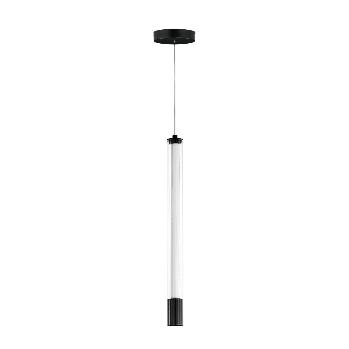 Cortex 2 in. LED Pendant Light Black Finish - Bees Lighting