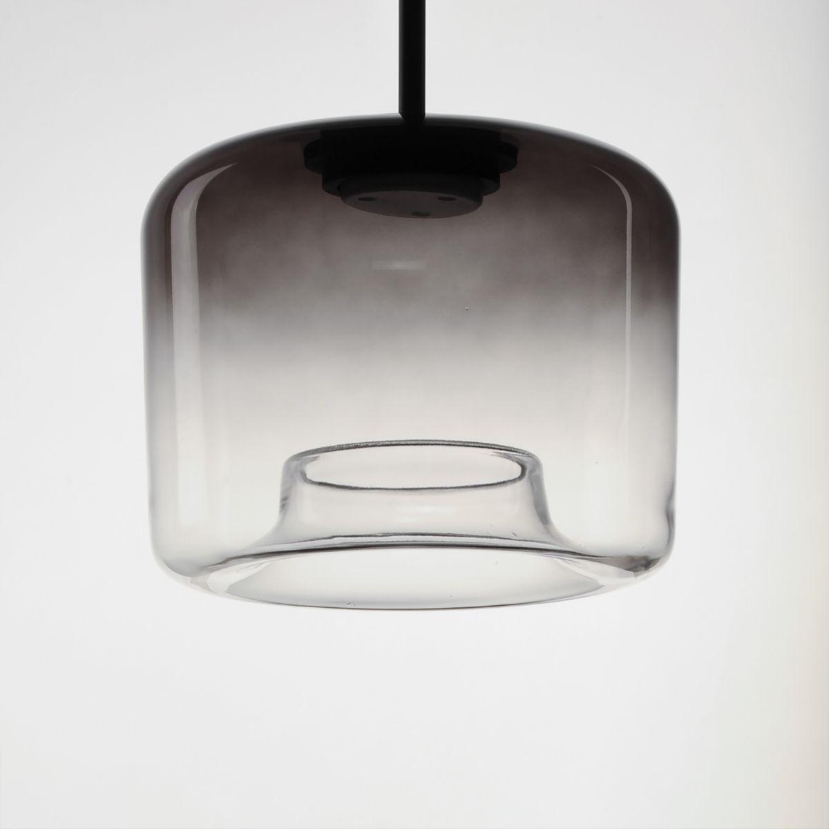 Bombona 12 in. LED Pendant Light Black Finish - Bees Lighting