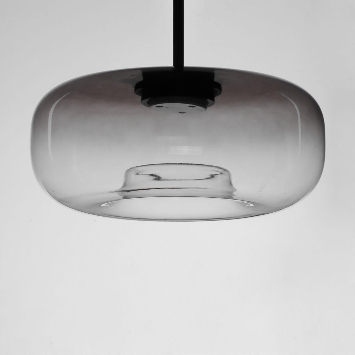 Bombona 16 in. LED Pendant Light Black Finish - Bees Lighting