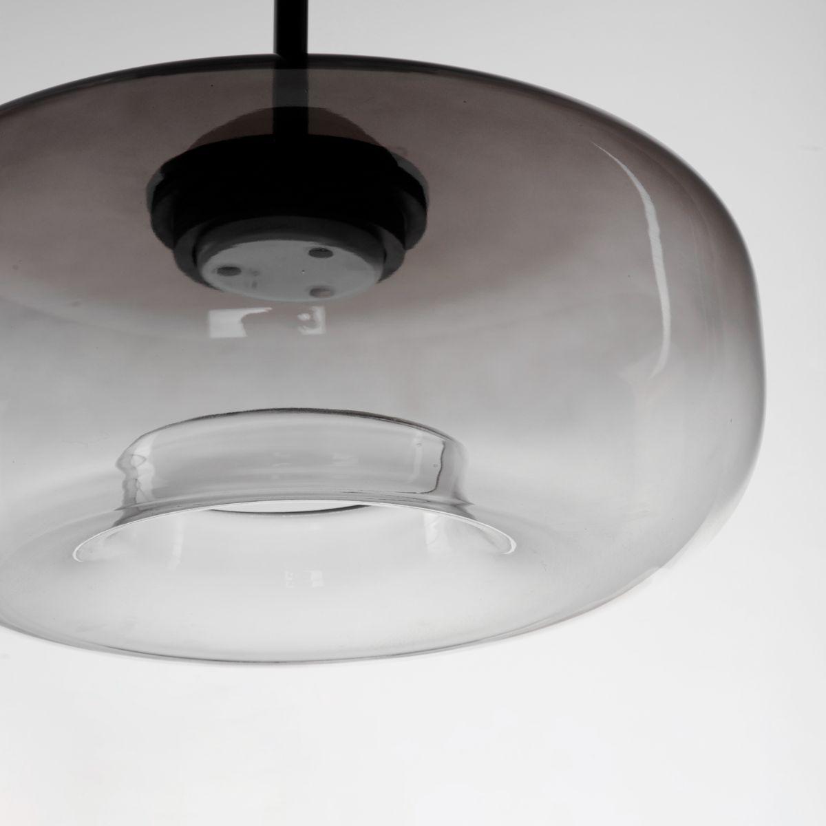 Bombona 16 in. LED Pendant Light Black Finish - Bees Lighting