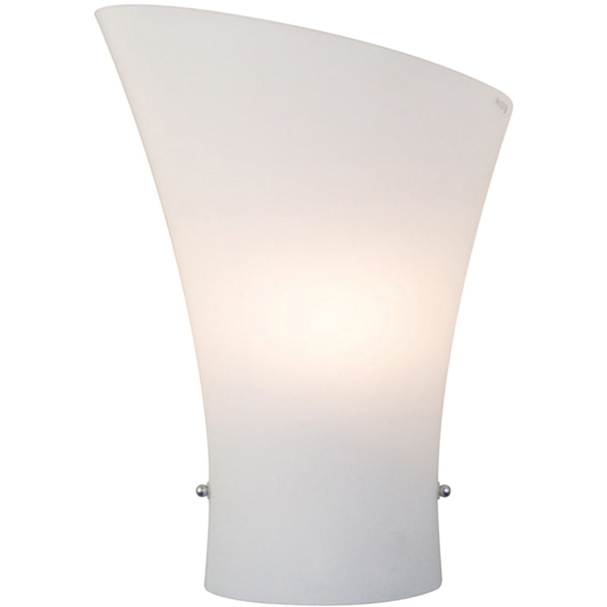 Conico 12 in. Flush Mount Sconce Nickel Finish