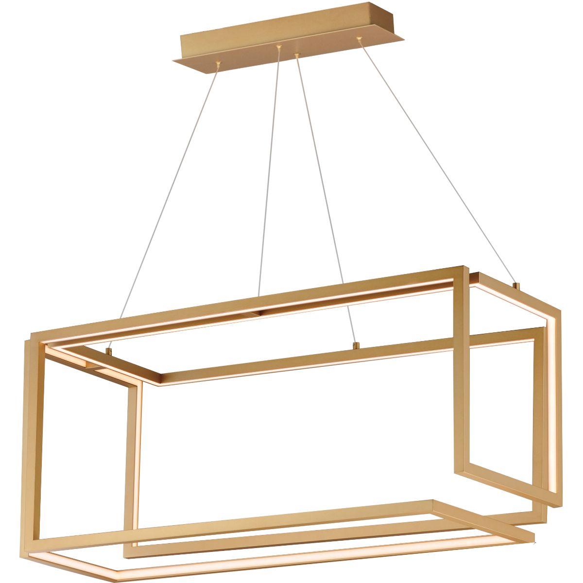Penrose 38" LED Linear LED Pendant - Bees Lighting