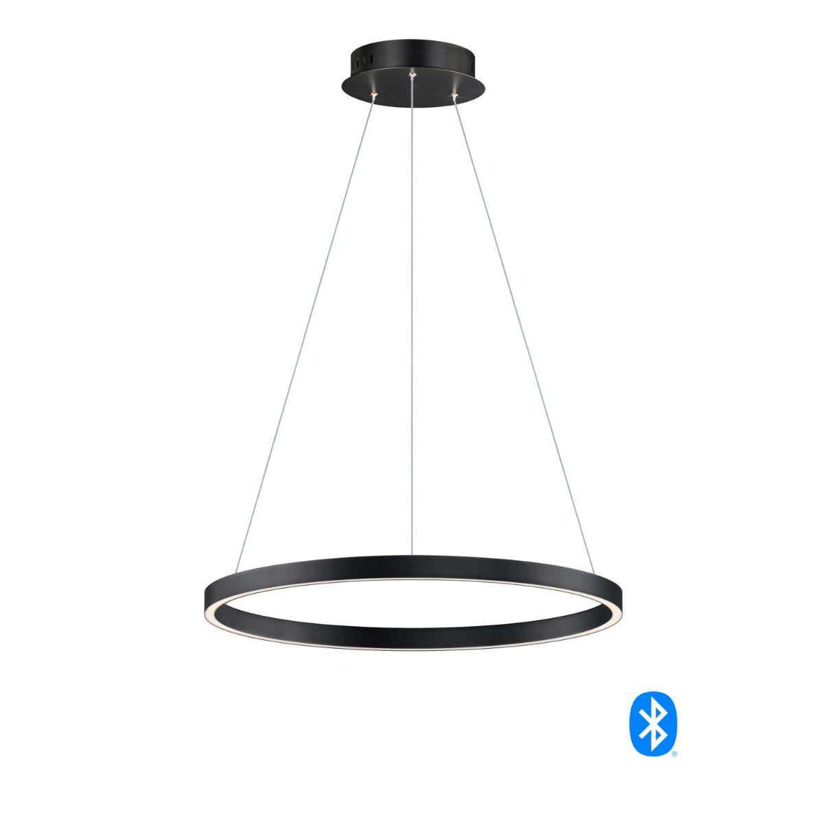Groove 24 in. LED Pendant Light Selectable CCT