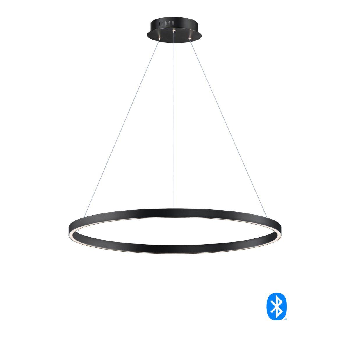 Groove 32 in. LED Pendant Light Selectable CCT - Bees Lighting