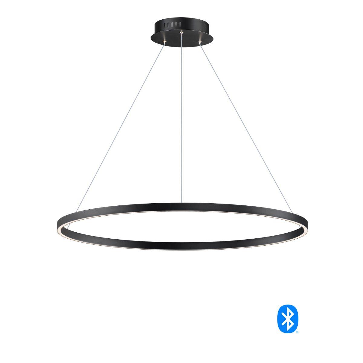 Groove 40 in. LED Pendant Light Selectable CCT - Bees Lighting