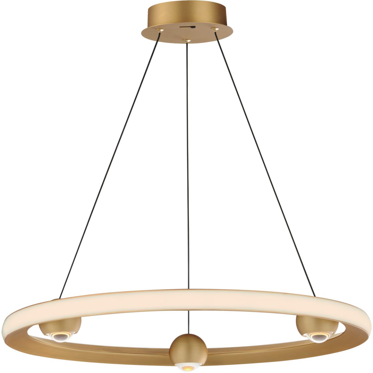 Nodes 24 in. LED Pendant Light Selectable CCT - Bees Lighting