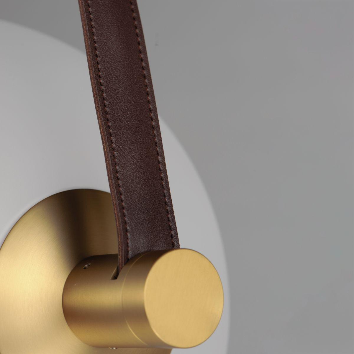 Dispatch 17 in. LED Pendant Light Brass Finish - Bees Lighting