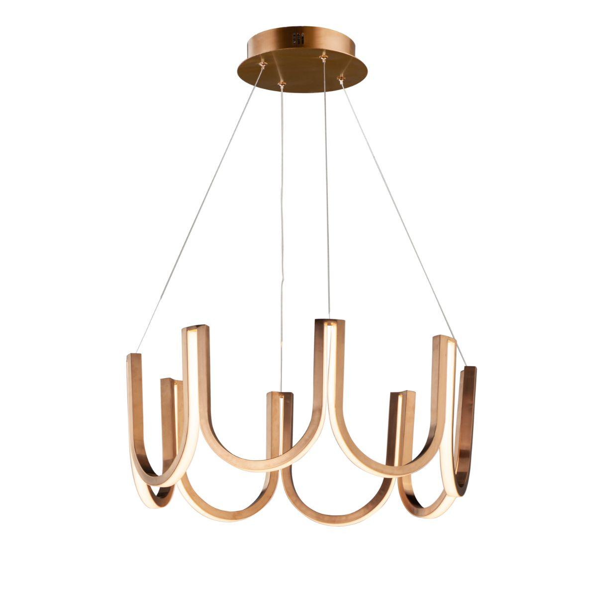 You 26 in. LED Pendant Light Gold finish - Bees Lighting