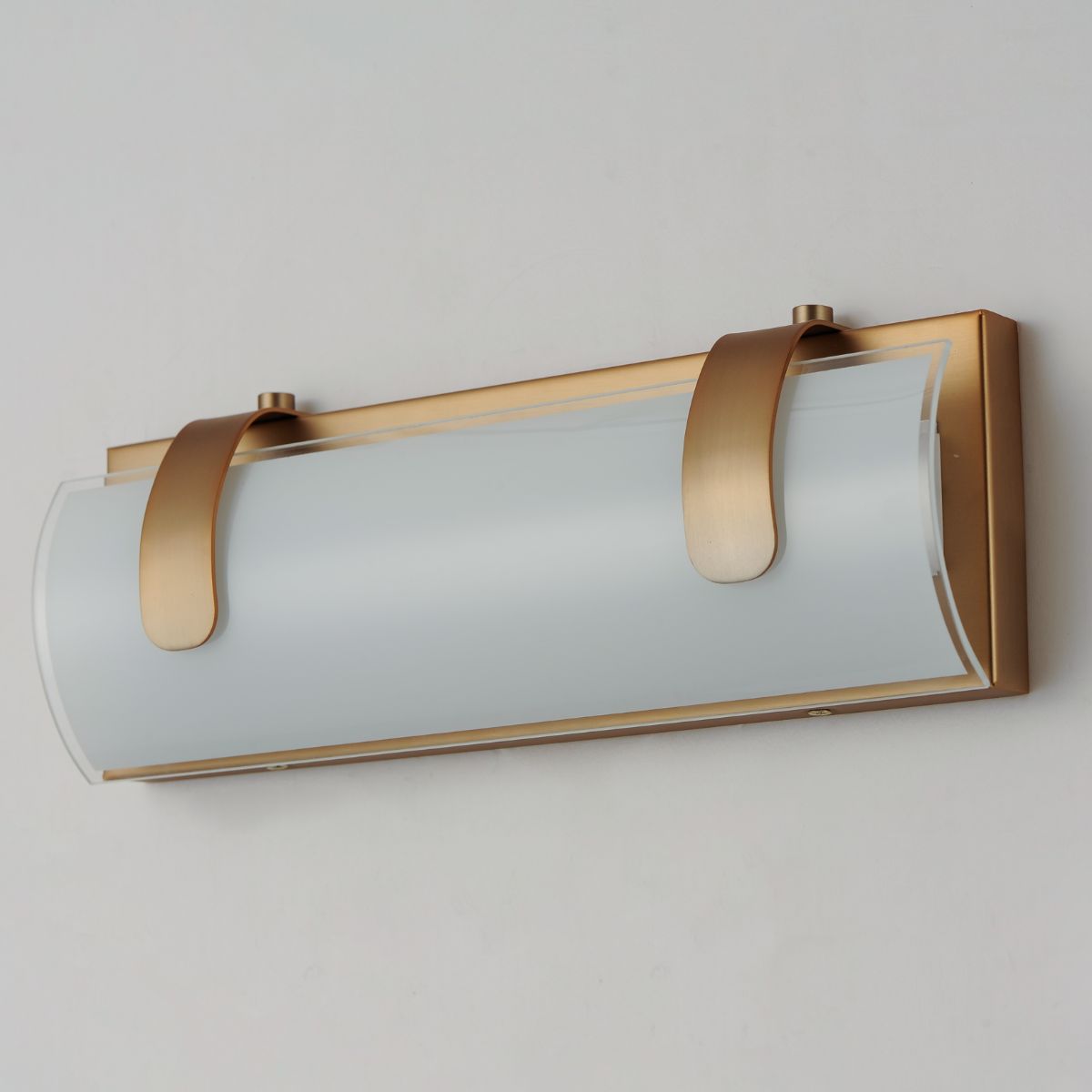 Clutch 13 in. LED Bath Bar Gold Finish - Bees Lighting
