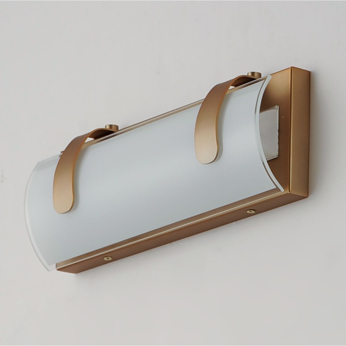 Clutch 13 in. LED Bath Bar Gold Finish - Bees Lighting
