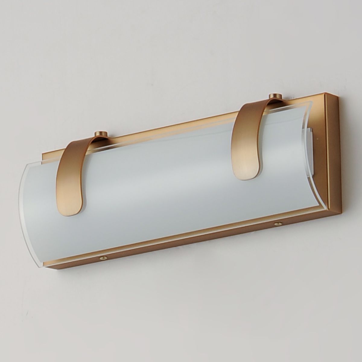 Clutch 13 in. LED Bath Bar Gold Finish - Bees Lighting