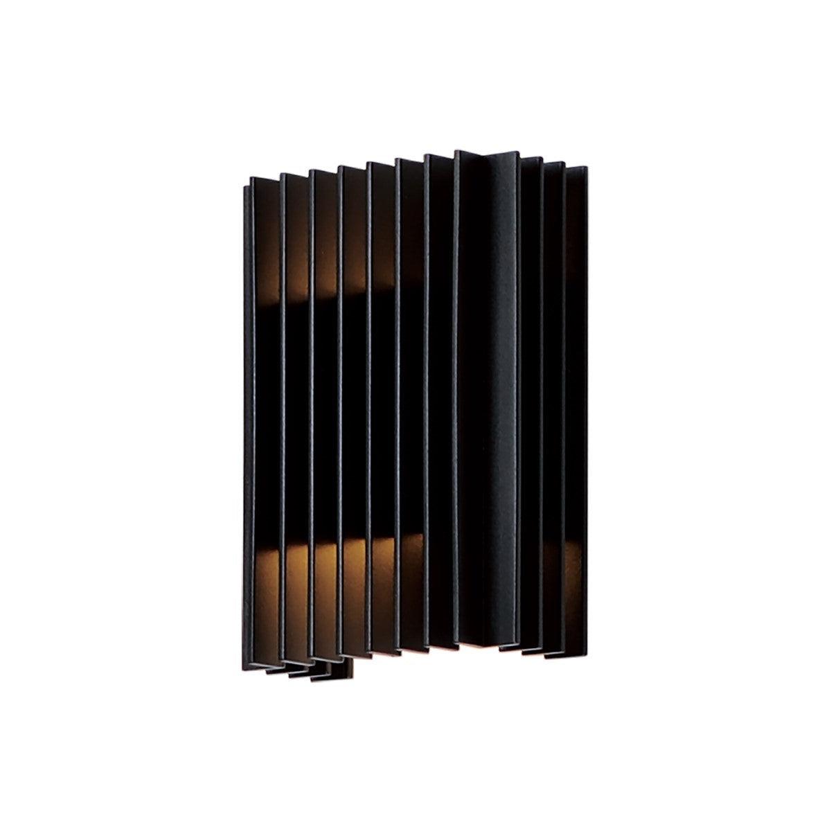 Rampart 6 in. LED Outdoor Wall Sconce 3000K Black Finish