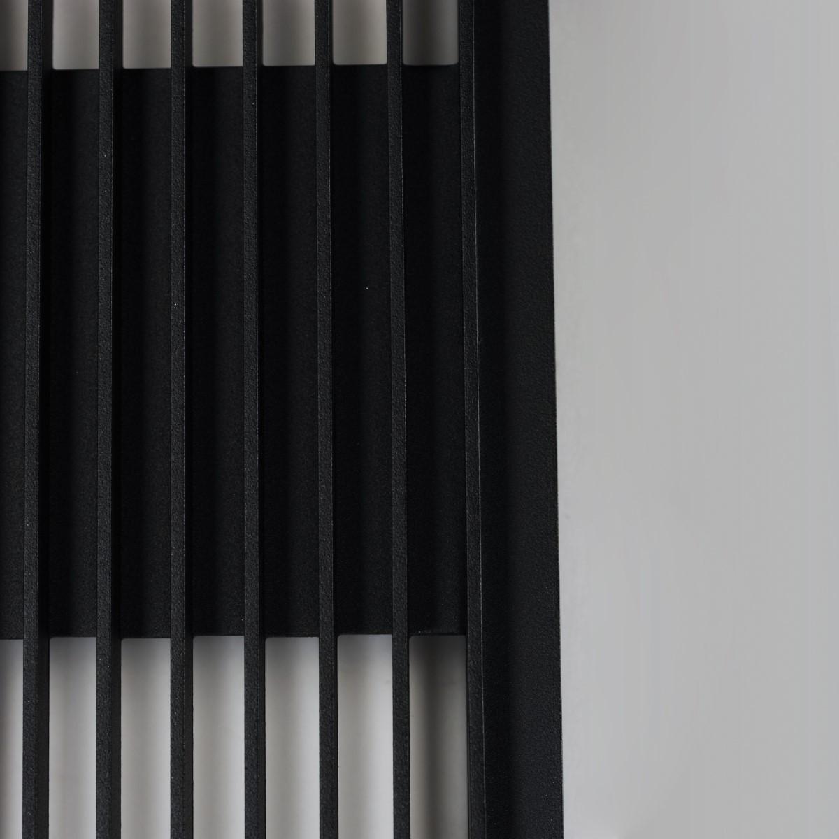 Rampart 14 in. LED Outdoor Wall Sconce 3000K Black Finish - Bees Lighting