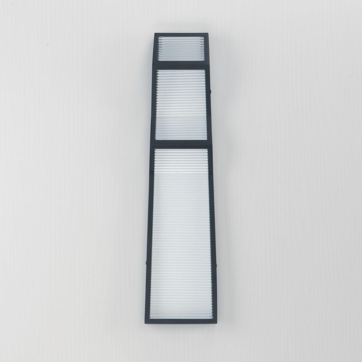 Totem 24 in. LED Outdoor Wall Sconce 3000K Black Finish - Bees Lighting