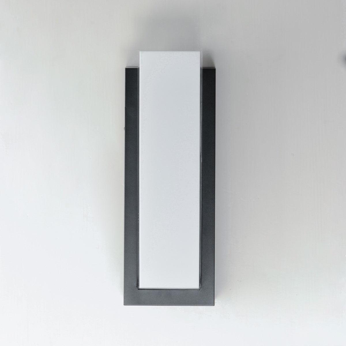 Tower 22 in. LED Outdoor Wall Sconce 3000K Black Finish