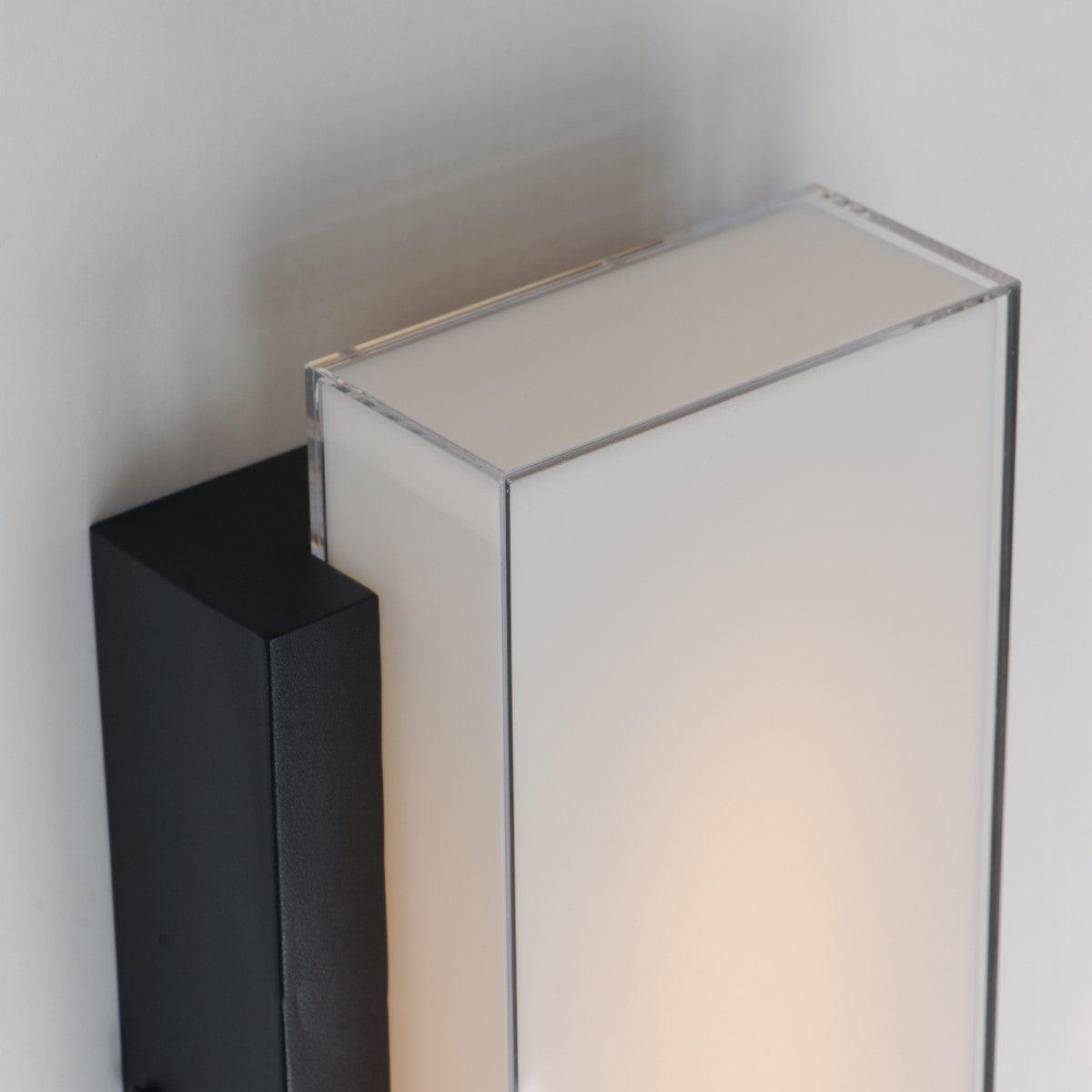 Tower 22 in. LED Outdoor Wall Sconce 3000K Black Finish - Bees Lighting