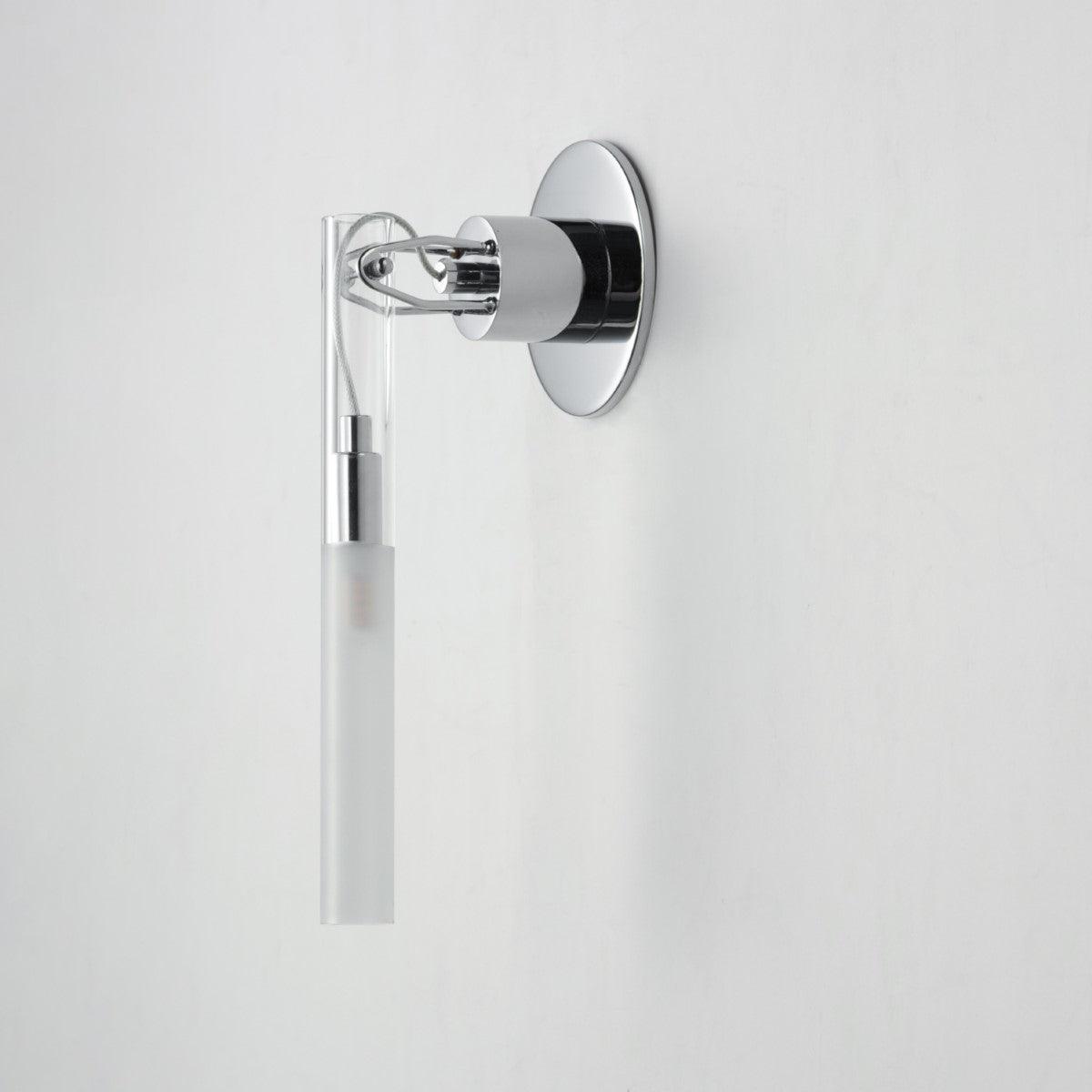 Pipette 13 in. LED Armed Sconce Polished Chrome finish