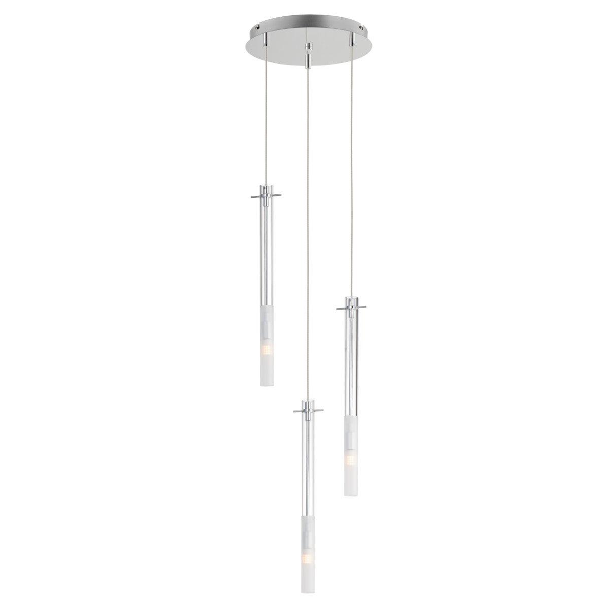 Pipette 3-Light LED Pendant - Bees Lighting
