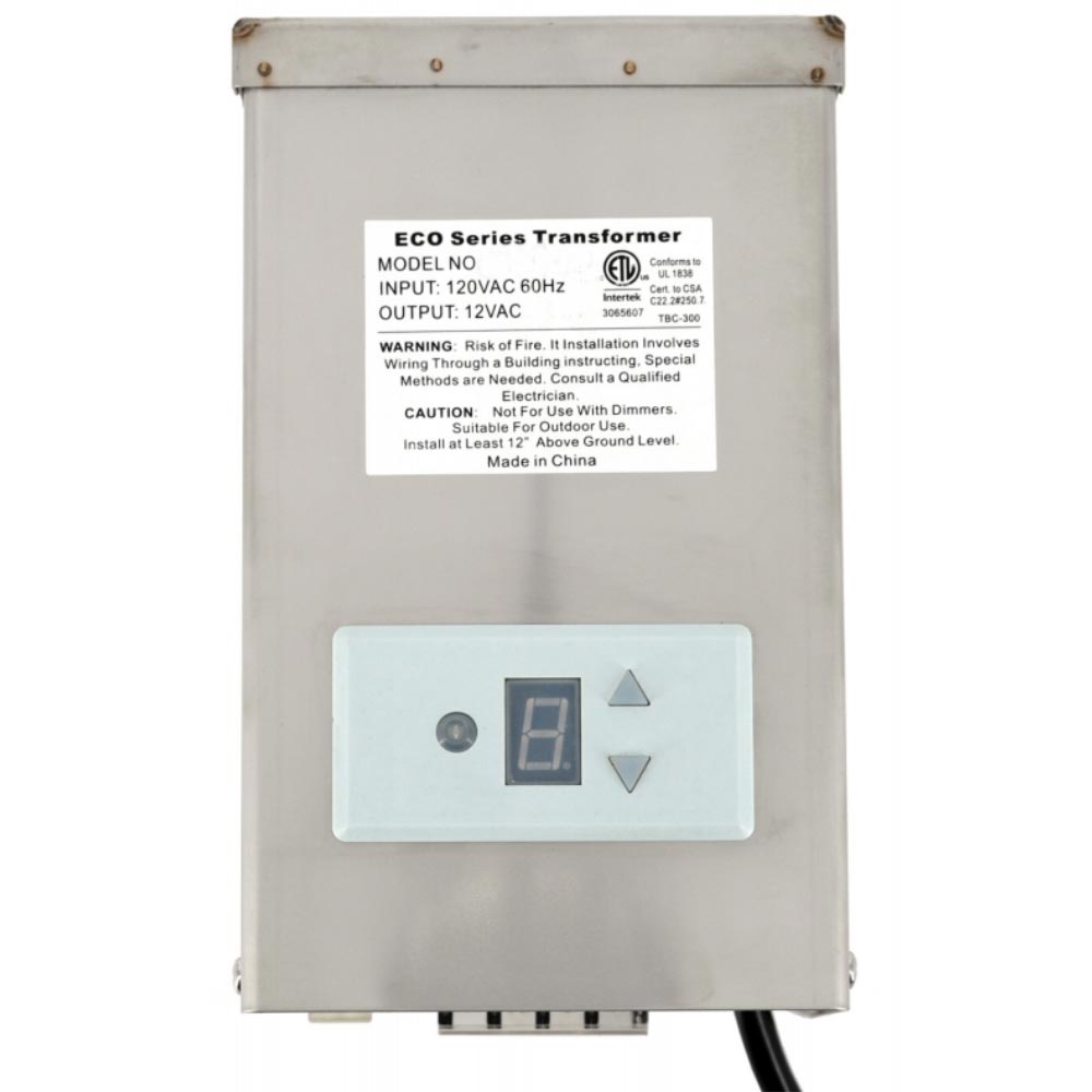 Low-Voltage 120-Watt Landscape Transformer with Timer and Photocell
