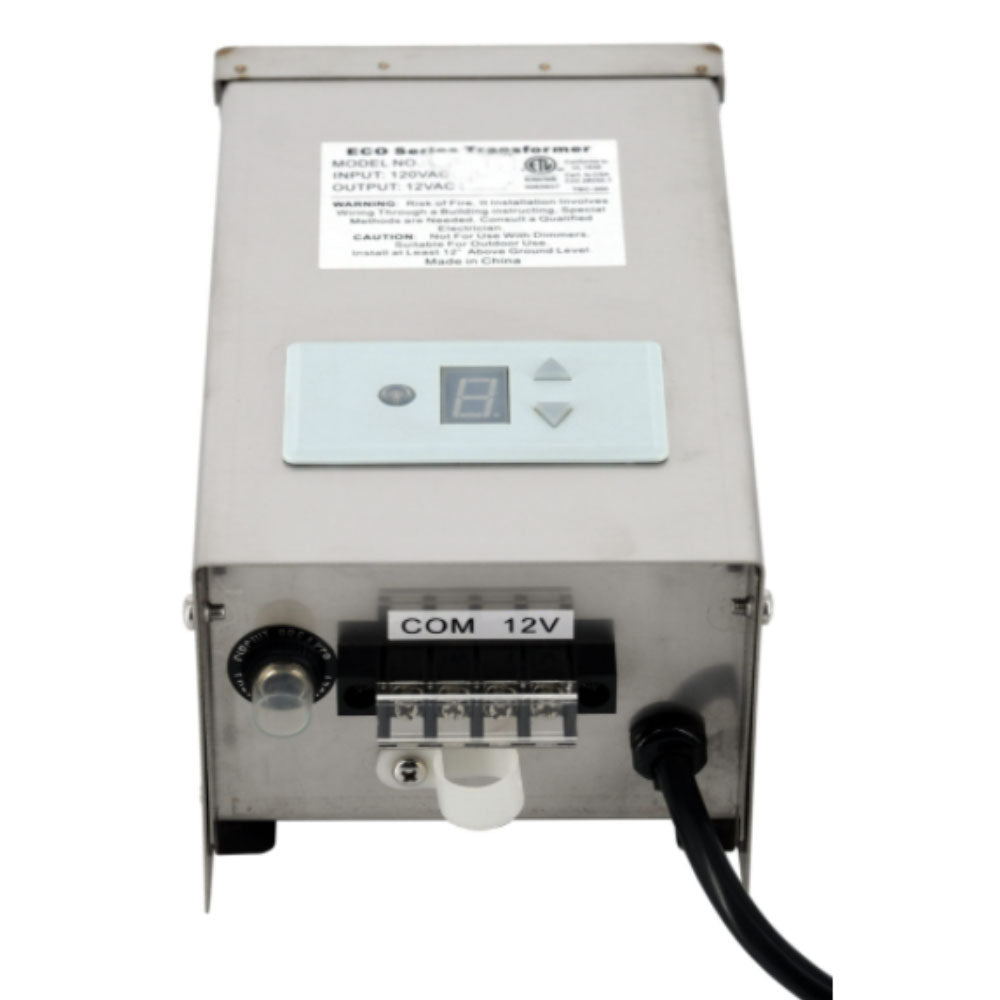 Low-Voltage 120-Watt Landscape Transformer with Timer and Photocell