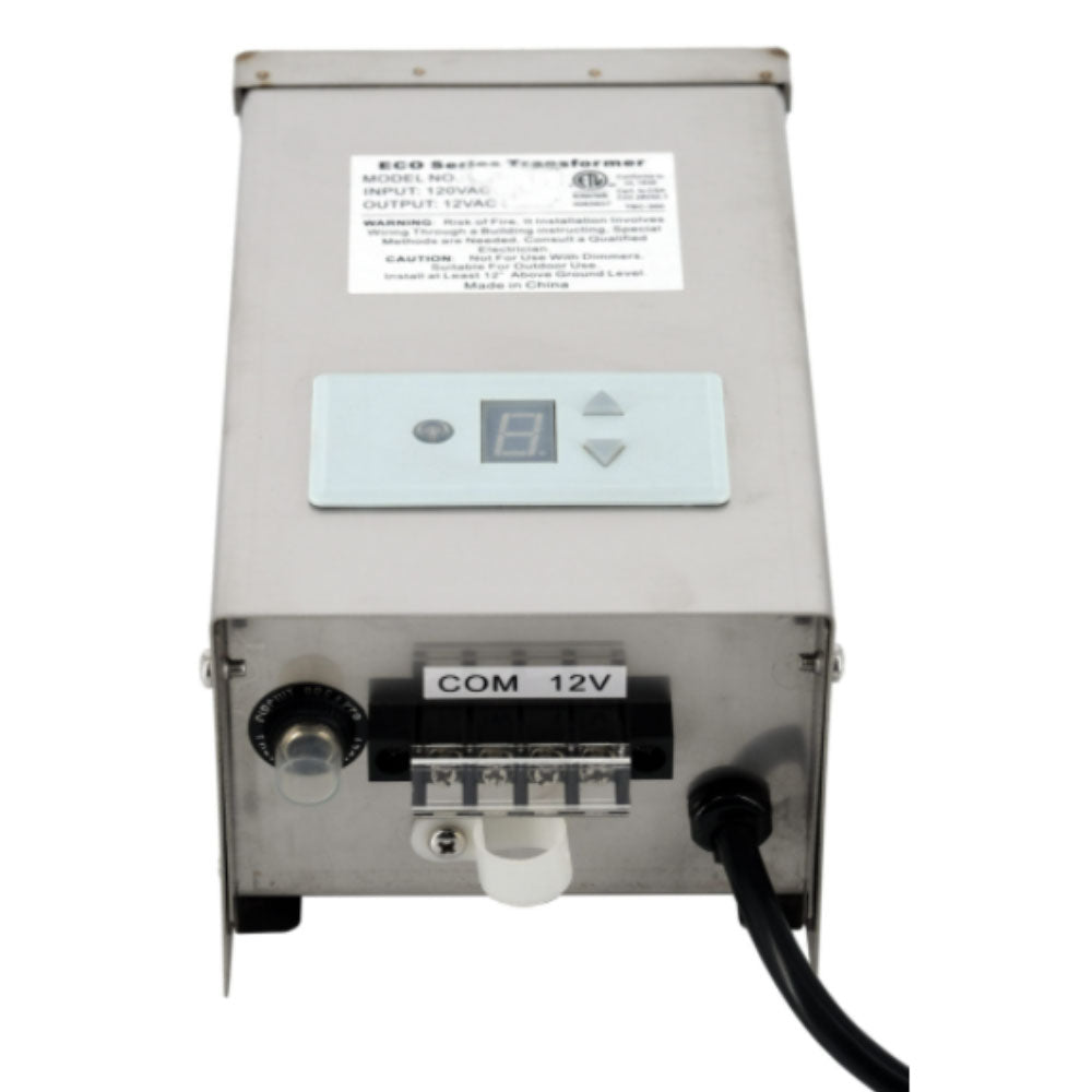 Low-Voltage 200-Watt Landscape Transformer with Timer and Photocell