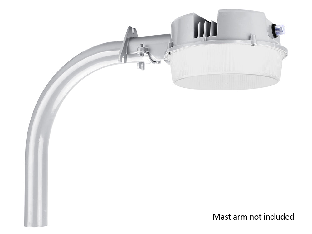 LED Dusk To Dawn Security Light, 40W, 5200 Lumens, 5000K, 120-277V - Bees Lighting
