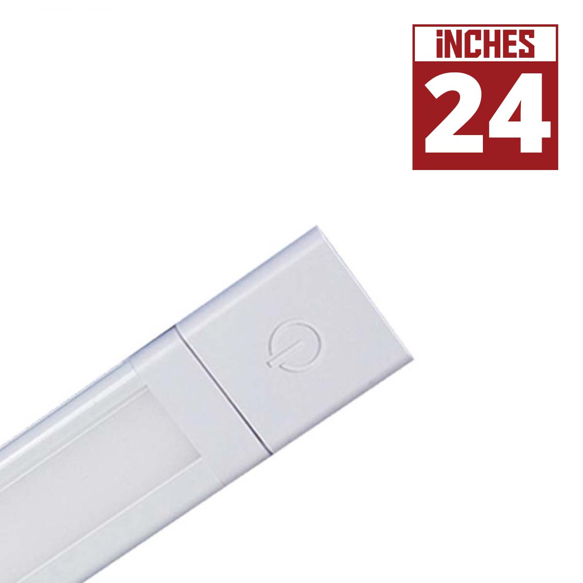 SlimEdge 24 Inch Plug In Under Cabinet LED Light, 550 Lumens, Linkable, 24V - Bees Lighting