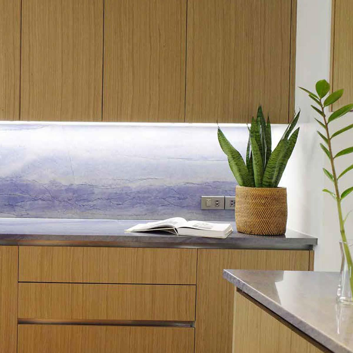 SlimEdge 32 Inch LED Under Cabinet Light, 2700K, 24VDC, 750 Lumens, Bronze - Bees Lighting